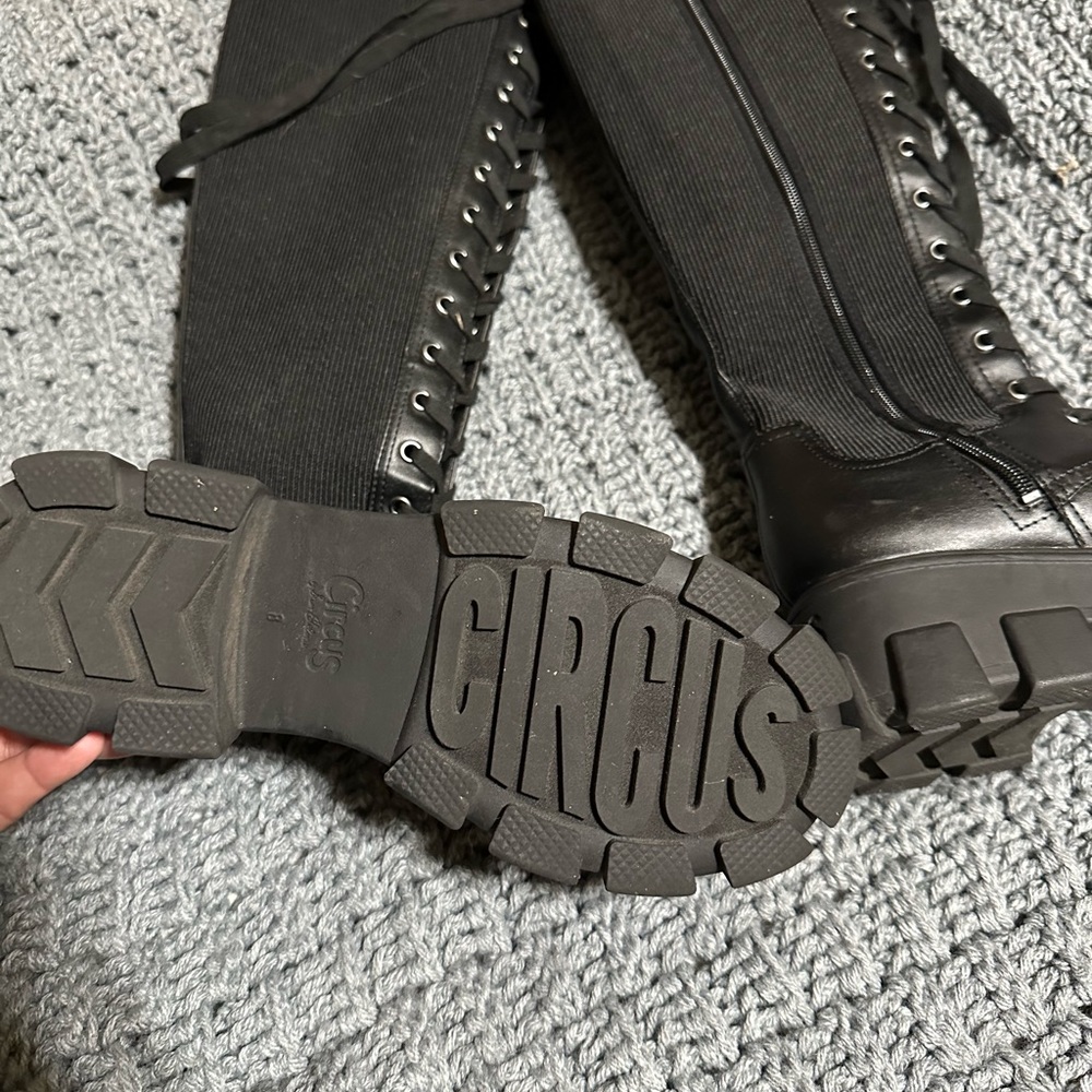 Black boots